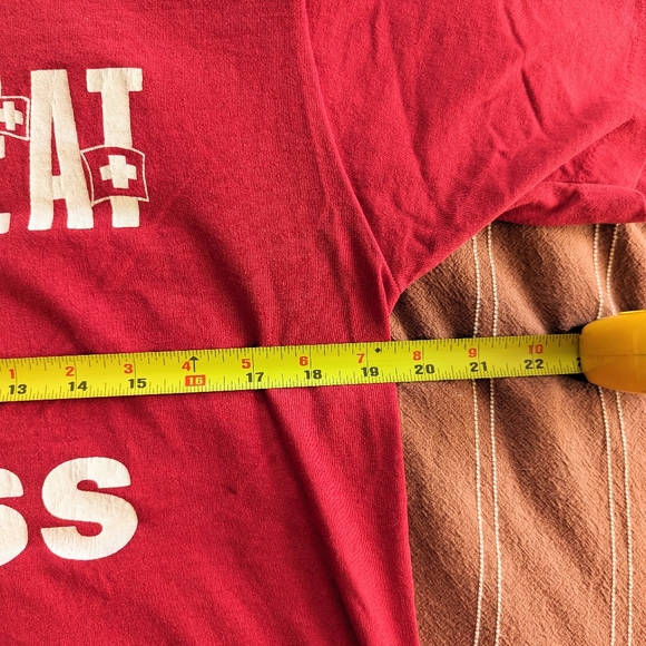 80s-90s vintage It's Great to be Swiss t shirt - Picture 9 of 10